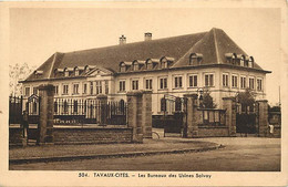 - Dpts Div-ref-BE711- Jura - Tavaux Cités - Bureaux Des Usines Solvay - Usine - Industrie - - Tavaux