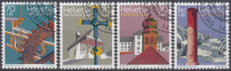 SUIZA 1996 Nº 1505/1508 USADO - Used Stamps