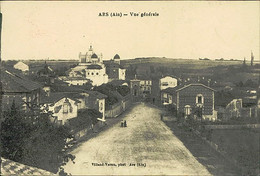 CPA FRANCE - ARS SUR FORMANS - AIN - VUE GENERALE - PHOT. VILLAUD-VERNU - 1910s (14576) - Ars-sur-Formans