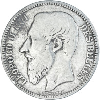 Monnaie, Belgique, Leopold II, 2 Francs, 2 Frank, 1867, Bruxelles, B+, Argent - 2 Frank