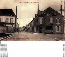 89 . Yonne :  Neuvy Sautour  : La Grande Rue . - Neuvy Sautour