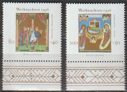 BRD 1996 MiNr.1891 - 1892 ** Postfrisch Weihnachten (A 2883)günstige Versandkosten - Unused Stamps