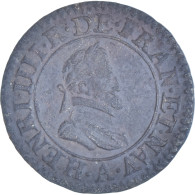 Monnaie, France, Henri IV, Double Tournois, 1598, Paris, TTB, Cuivre, CGKL:222 - 1589-1610 Henry IV The Great