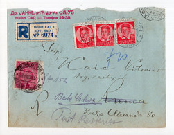 1936. KINGDOM OF YUGOSLAVIA,SERBIA,NOVI SAD RECORDED COVER,1 DIN. POSTAGE DUE BELA CRKVA - Postage Due