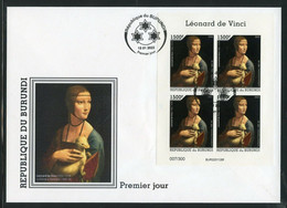 Burundi 2022, Art, Leonardo II, BF In FDC - Nuevos