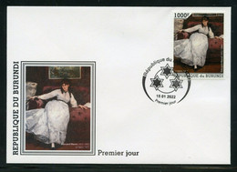 Burundi 2022, Art, Manet, 1val In FDC - Unused Stamps