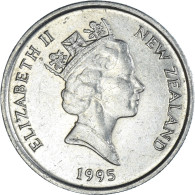 Monnaie, Nouvelle-Zélande, Elizabeth II, 5 Cents, 1995, British Royal Mint - New Zealand