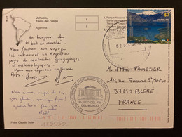 CP Pour La FRANCE TP LAGO NAHUEL HUAPI S 7 OBL.02 DIC 2010 - Cartas & Documentos