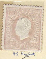 Portugal  (1883) -  100  R.   - Louis Ier -  Neuf* - MH - Nuovi