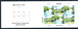 Bosnia And Herzegovina (Serb.Adm.)2012: Europa - Visit.....Booklet. MNH(**) - 2012