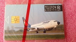 Carte Téléphonique Malev Hungarian Airlines 1992 - Airplanes
