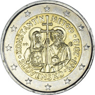 Slovaquie, 2 Euro, Cyrille, Methode, 2013, Kremnica, SPL, Bimétallique, KM:128 - Slowakei