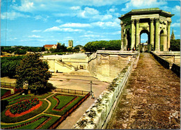 (2 J 13) France - Montepellier (34000) Aqueduc - Château D'eau Et Jardins - Invasi D'acqua & Impianti Eolici