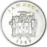 Monnaie, Jamaïque, Elizabeth II, 10 Cents, 1989, Franklin Mint, SUP+ - Jamaica