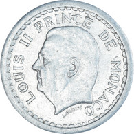 Monnaie, Monaco, 2 Francs, 1943, Paris, TTB, Aluminium, Gadoury:MC 133, KM:121 - 1922-1949 Louis II