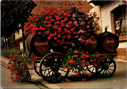 (2 J 15) France - 67650 - Dambach La Ville - Chariot Avec Tonneaux A Vin - Wine Barrel On Cart - Vignes