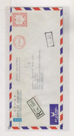 HONG KONG 1964 Registered Airmail Cover To Germany Meter Stamp - Briefe U. Dokumente