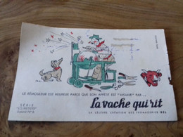 27/ BUVARD LA VACHE QUI RIT LE REMOULEUR - Milchprodukte