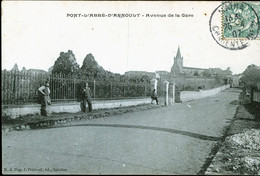 6678 - CHARENTE MARITIME - Pont L'ABBE D'ARNOULT - Avenue De La Gare - Pont-l'Abbé-d'Arnoult