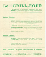 "Grill Modern" - "Le Grill-Four" - Années 50/60 - Autres Appareils