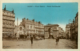 Dijon * La Place Darcy * La Porte Guillaume * Café De La Concorde - Dijon