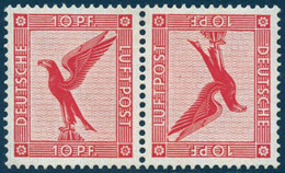 ** N°28a 10p Rouge, Paire Tête-bèche - TB - Other & Unclassified