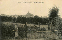 St Herblain * Vue Du Village , Prise à L'ouest - Saint Herblain