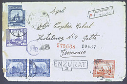 Romania ONLY FRONT PAGE Of Letter Cover Posted 1941 To Germany - Censored B220901 - World War 2 Letters