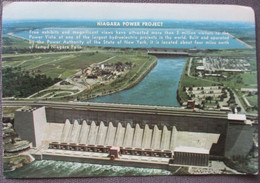 USA UNITED STATES NEW YORK ST LAWRENCE POWER PROJECT NIAGARA DAM ANSICHTSKARTE CARTOLINA POSTCARD CARTE POSTALE PC CP AK - Rochester