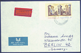 Greece Air Mail Letter Cover Posted  Express 1971 To Germany B220901 - Cartas & Documentos