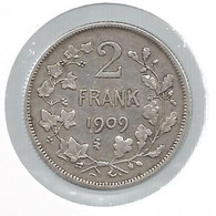 LEOPOLD II * 2 Frank 1909 Vlaams * Z.Fraai / Prachtig * Nr 11409 - 2 Francs
