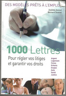 Livre Modeles Prets A L'emploi 1000 Lettres - Derecho