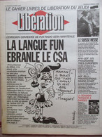 Journal Libération 10 Mars 1994 Fun Radio CSA - Robert Kramer - Herman Hesse - Ferando Rey - 1950 - Today