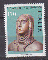 Y0751 - ITALIA Ss N°1491 - ITALIE Yv N°1420 ** ST CATHERINE - 1971-80:  Nuovi