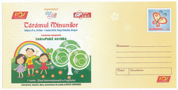 IP 2010 - 14 INTERNATIONAL Child Day, Butterfly, Romania - Stationery - Unused - 2010 - Other