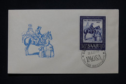 SARRE - Enveloppe FDC En 1952 -Journée Du Timbre - L 130472 - FDC