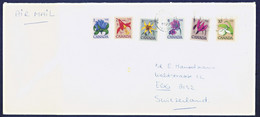 Canada Multifranked Letter Cover Posted 1977 To Switzerland B220901 - Brieven En Documenten