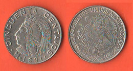 Messico Mexico 50 Centavos 1981 - Mexique