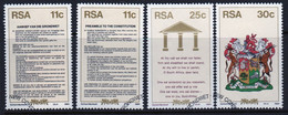 South Africa 1984 Set Of Stamps To Celebrate New Constitution In Fine Used - Oblitérés