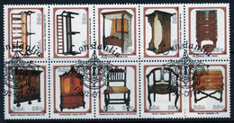 South Africa 1992 Set Of Stamps To Celebrate Antique Furniture In Fine Used - Gebraucht
