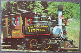 USA UNITED STATES KAHUKU ROARING TRAIN LOCOMOTIVE CARD KARTE ANSICHTSKARTE CARTOLINA POSTCARD PC CP AK CARTE POSTALE - Lake George