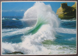 USA UNITED STATES CALIFORNIA BREAKER LEAPS SWIRL CARD KARTE ANSICHTSKARTE CARTOLINA POSTCARD PC CP AK CARTE POSTALE - Lake George