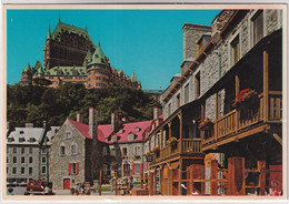 Quebec - Le Cahteau Frointenac As Seen From The Lower Town - Québec - Château Frontenac