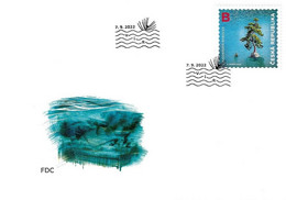 Czech Republic - 2022 - Nature Protection - Chudobín (Scots) Pine - Pinus Sylvestris - FDC (first Day Cover) - FDC