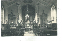 Melreux Intérieur De L'Eglise ( Carte Rare ) No 4 - Hotton