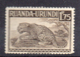 XP3466 - RUANDA URUNDI 1943 ,  Yvert N. 138 ***  MNH . LEOPARDO - Unused Stamps