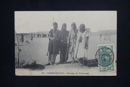 HAUT SÉNÉGAL ET NIGER - Affranchissement De Kayes Sur Carte Postale En 1910 Pour La France - L 130489 - Covers & Documents