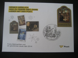 Österreich- Christkindl 27.12.2013, Sonder-Beleg ÖPT Karte - 2011-2020 Briefe U. Dokumente