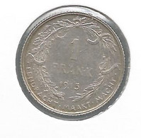 ALBERT I * 1 Frank 1913 Vlaams * Prachtig * Nr 11444 - 1 Franco