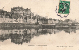 CPA Amboise - Vue Générale - Obliteration Ambulant Blois 1908 - Photo Mme Marchais - Amboise